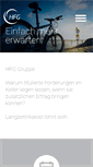 Mobile Screenshot of hfg-inkasso.de